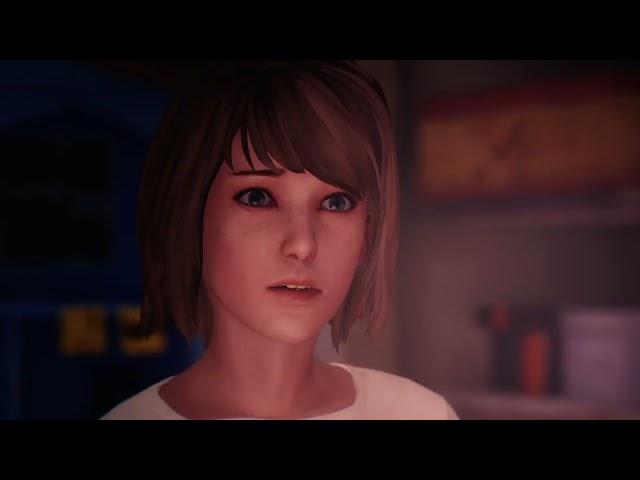 max kisses chloe who then winks (life is strange remastered)