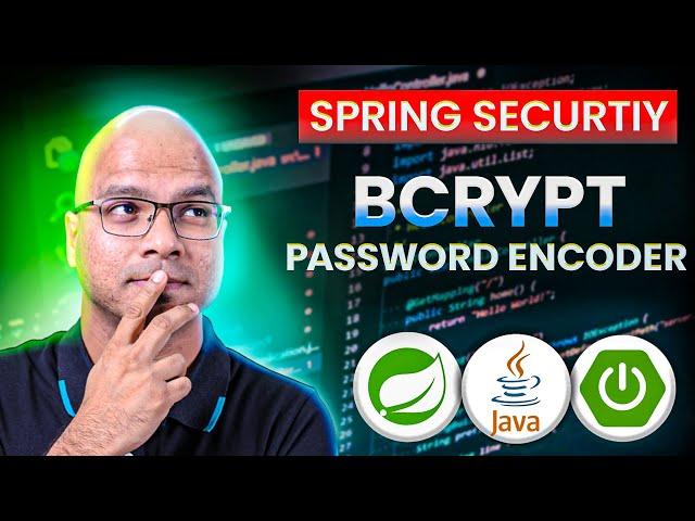 #34 Spring Security | Bcrypt Password Encoder