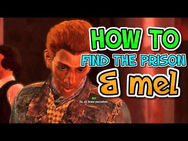 Fallout 4 - The Big Dig Quest - How to Find the Prison where Mel is Walkthrough