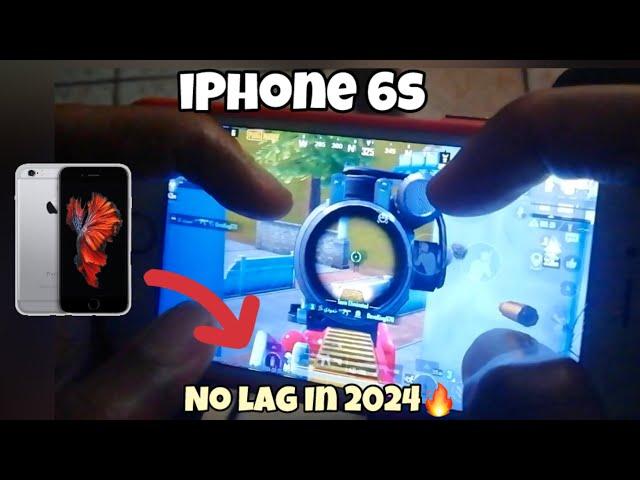 iPhone 6s PUBG Mobile Smooth Handcam Gameplay || BGMI Lag Test in 2024