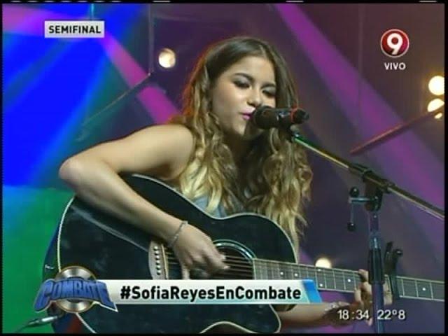 Sofía Reyes en Combate acústico (22-04-2015)