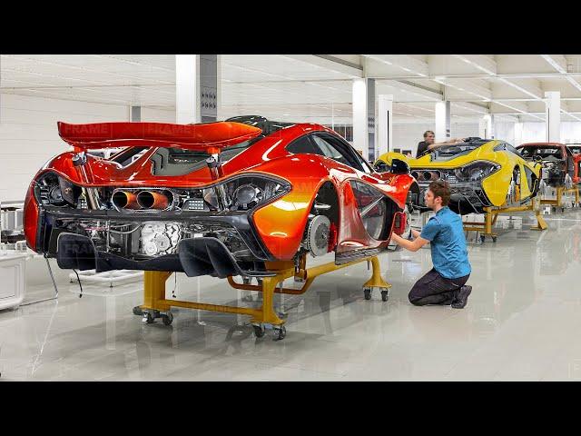 How They Build the Most Powerful Mclaren Supercars by Hand - Inside Production Line Factory