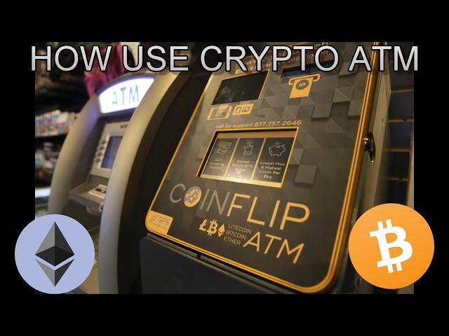 Buying Bitcoin and Ethereum at a coinflip crypto ATM