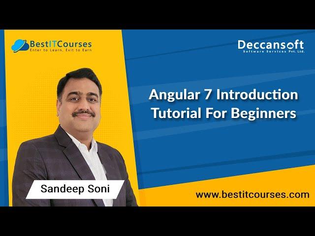 Angular 7  Introduction | Tutorial For Beginners