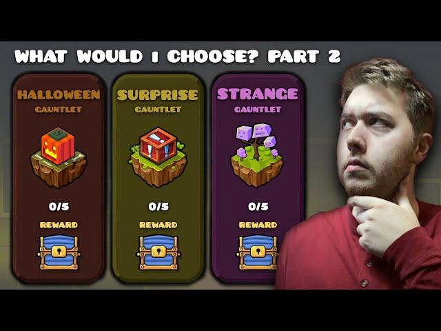 What Would I Choose for Unreleased Geometry Dash Gauntlets? - PART 2