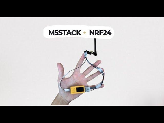 M5Stack C Plus 2: How to Use NRF24L01 for Jamming