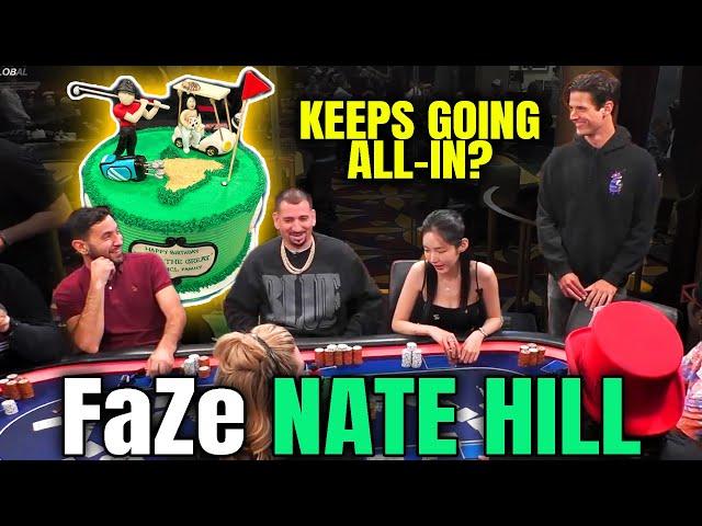 FaZe Nate Hill Wants To Gamble On His Birthday @HustlerCasinoLive