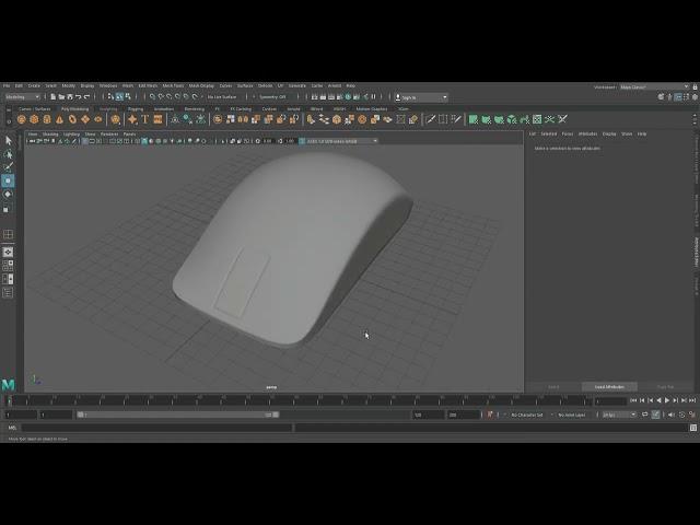 Mouse Modeling in Autodesk Maya