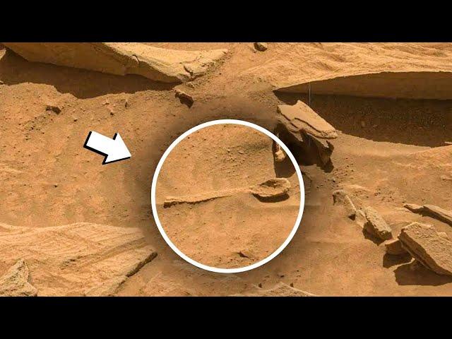 Странные объекты, найденные на Марсе.
