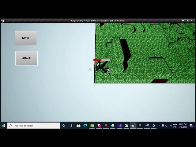 TRPG with terrain generation: Pathfinding completed, the beginning of the battle system - Unreal