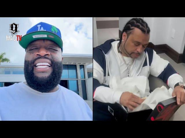 Rick Ross Continues To Flame 50 Cent While Big Meech Gets A Jordan Package! 