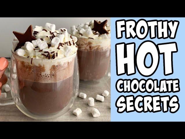 Secret to the best hot Chocolate! Recipe tutorial #Shorts