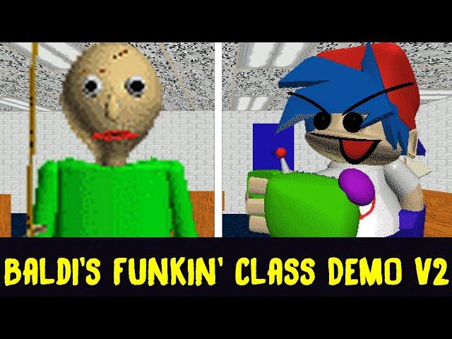 Baldi's FUNKIN' Class DEMO V2 Full Week [FNF Mod/HARD]