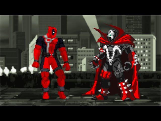 Deadpool Vs Spawn | MARVEL SUPERHEROES MUGEN