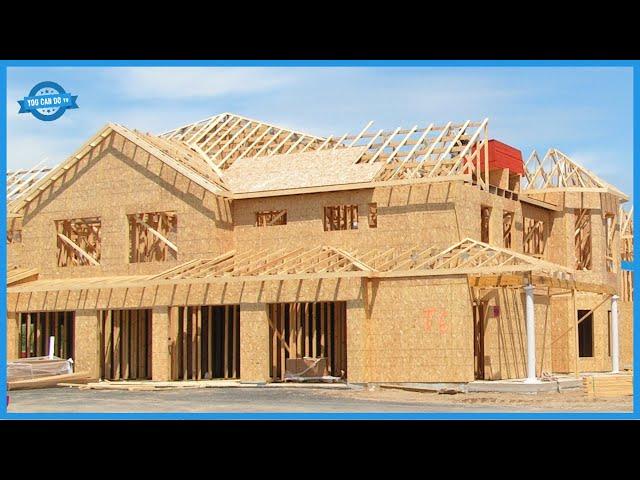 Modern Wooden House Construction Technology - Free Documentary, Heavy Equipment In Wooden Industry