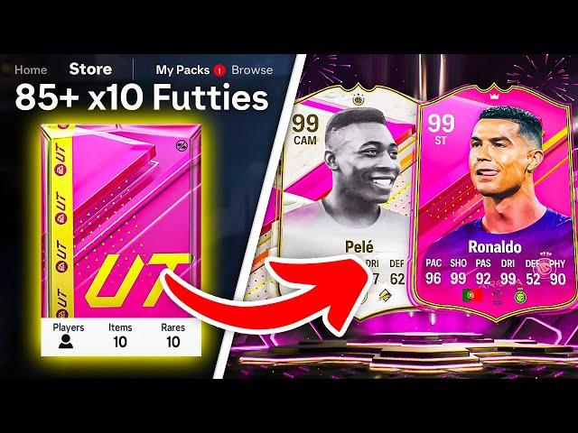 85+ x10 FUTTIES PACKS & PICKS!  FC 24 Ultimate Team