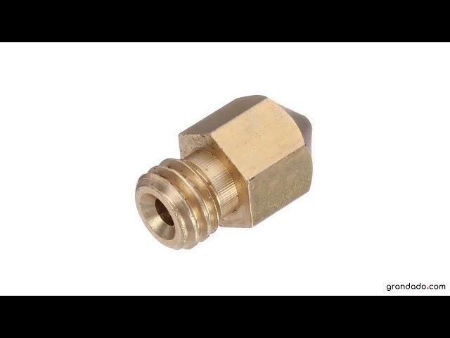 0.2mm 0.3mm 0.35mm 0.4mm 0.5mm 3D Printer Extruder Messing Nozzle Sprinkler Head