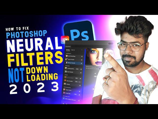 Neural Filter Not Working Photoshop 2023 | How to Fix Photoshop Neural Filters | Hindi