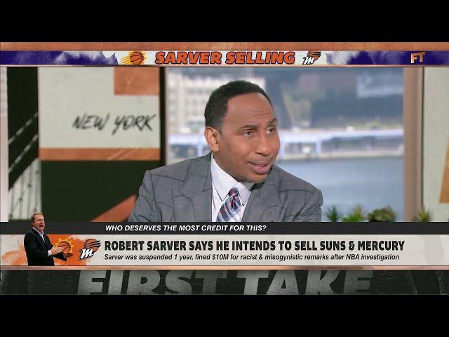 Stephen A. Smith addresses Robert Sarver's comments | First Take