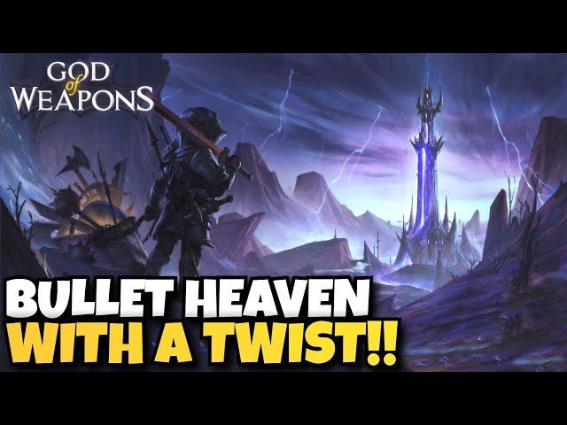 Excellent Bullet Heaven Action Roguelike With A Twist! | God of Weapons