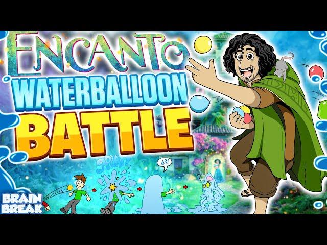 Encanto Water Balloon Battle | Summer Brain Break | GoNoodle | Just Dance