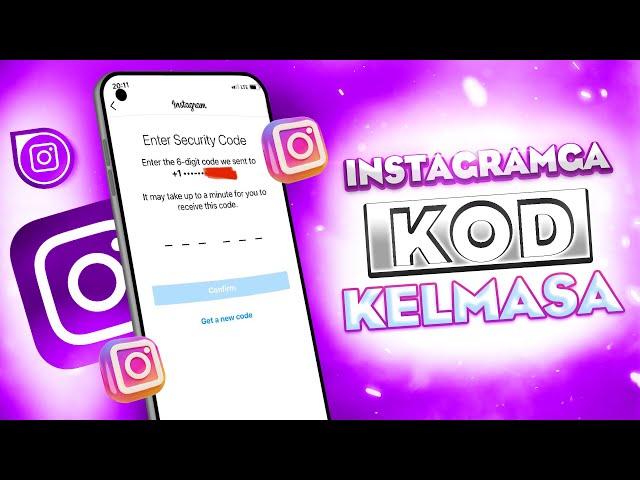 INSTAGRAM AKKAUNT OCHISH | INSTAGRAMGA KOD KELMASA NIMA QILISH KERAK?