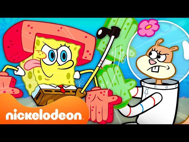 سبونج بوب يقاتل الجميع في بيكيني بوتوم لمدة 90 دقيقمتواصلة |  Nickelodeon Arabia