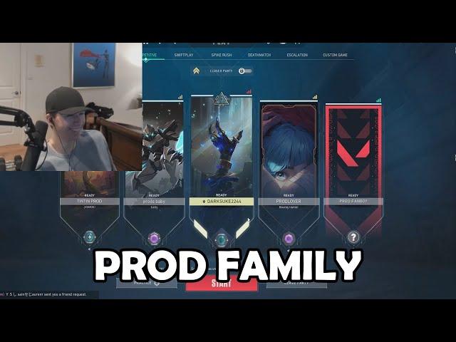 PROD invited his family to play!!!!