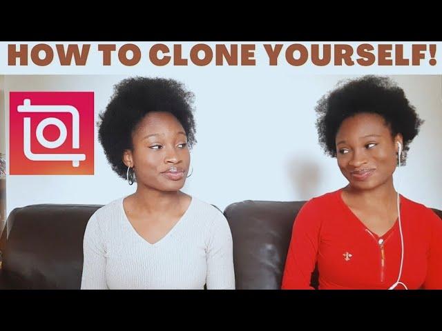 HOW TO CLONE YOURSELF ON INSHOT | Video editing tutorial.