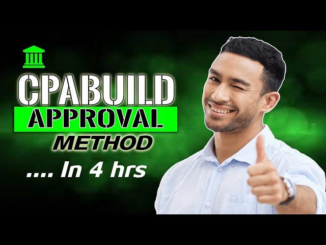 CPABUILD SIGN UP - Instant Account Approval Method That works in 4hrs ( Live Proof )