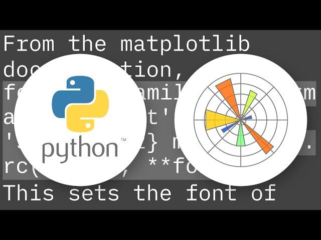 How to change the font size on a matplotlib plot