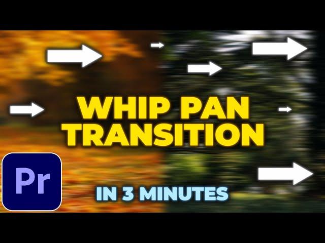 Seamless Whip Pan Transition Tutorial in Premiere Pro