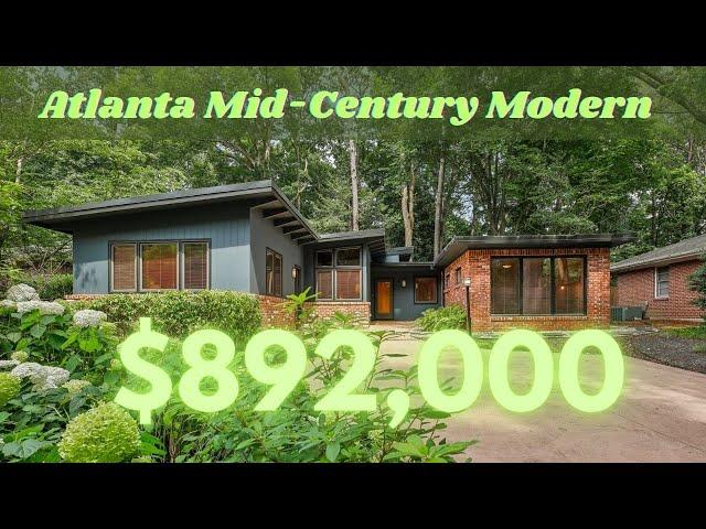 Atlanta Mid-Century Modern: 705 Willivee Dr, Decatur, GA, 30033