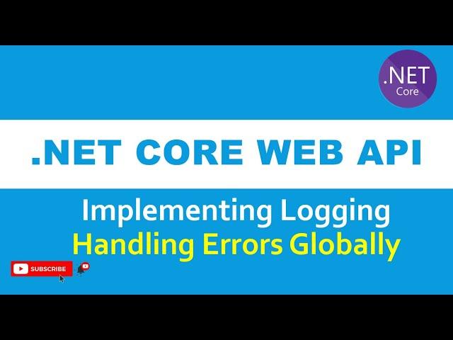 ASP .NET Core Web API Tutorial-Implementing Logging, EP-13