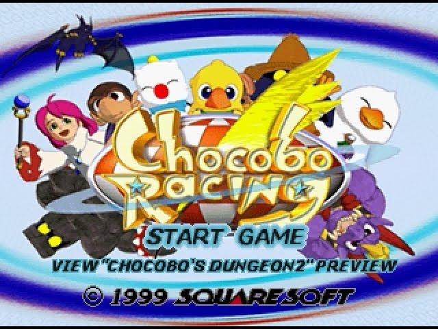 PSX Longplay [366] Chocobo Racing