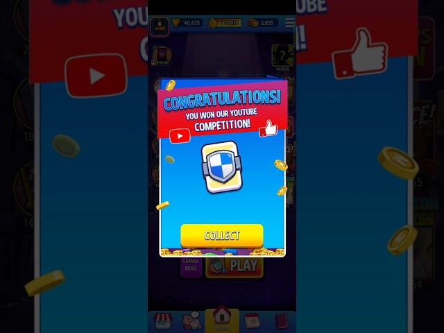 I won a FREE booster shield In #matchmasters!