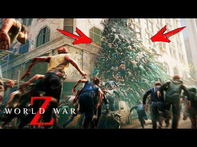 1.000.000 ЗОМБИ VS 4 ВЫЖИВШИХ! УБИЙЦА LEFT FOR DEAD! ЗОМБИ ЗАХВАТИЛИ МИР В WORLD WAR Z