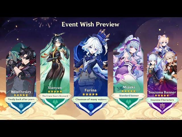 NEXT CHARACTER BANNERS IN VERSION 5.4 AND CHRONICLED WISH PREDICTIONS - Genshin Impact