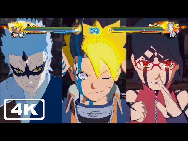 All NEW Boruto Characters Ultimate Jutsus & Awakenings! (4K 60fps) Naruto Storm 4 Next Generations