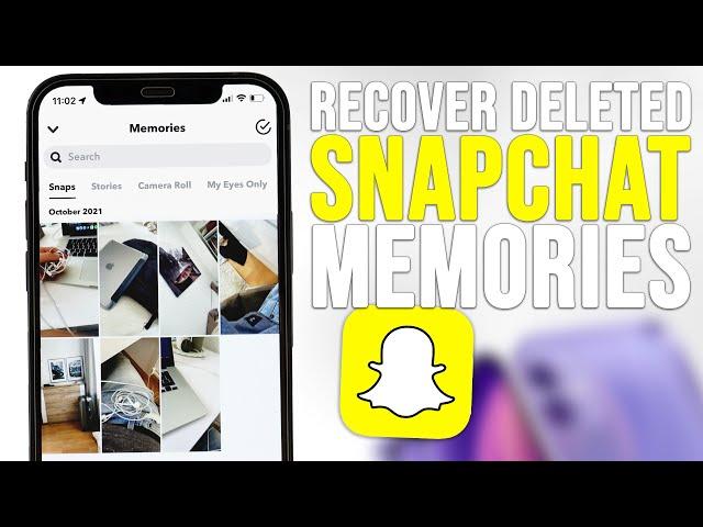 How to Recover Deleted Snapchat Memories iPhone! [2023]