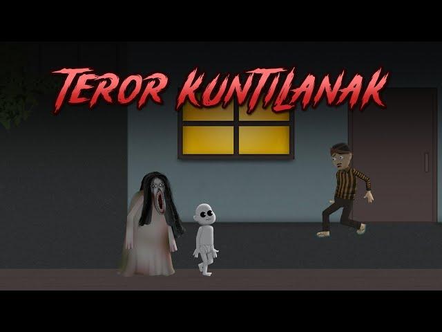 Teror Kuntilanak - Animasi Horor Kartun Hantu - Warganet Life