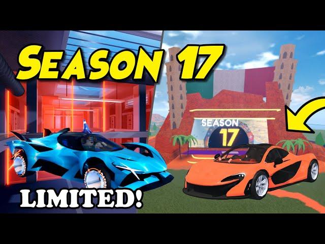 LIMITED CAR! Jailbreak SEASON 17 is Here! New Aperture, Code, Max Security Prison (Roblox Jailbreak)