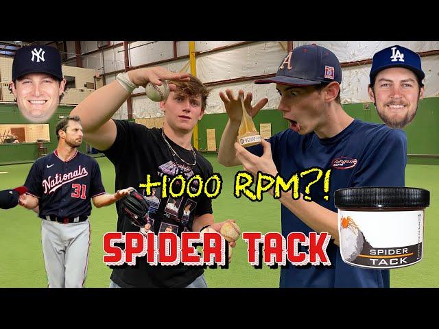 Why SPIDER TACK WORKS and HOW PITCHERS USE IT TO CHEAT! (Breakdown & Review)