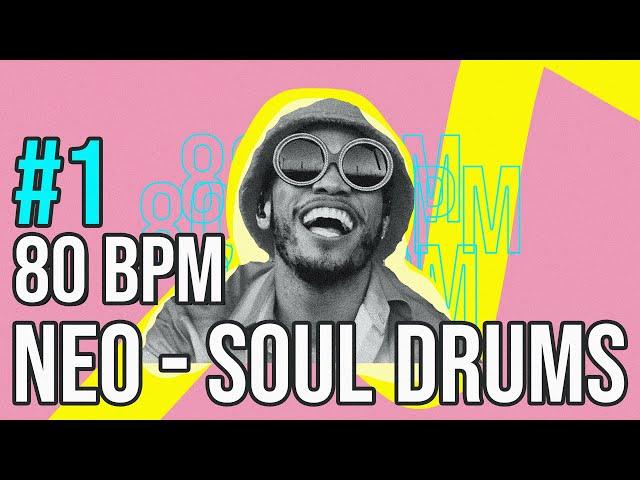 [Free For Profit] 80 BPM Neo Soul DRUMS