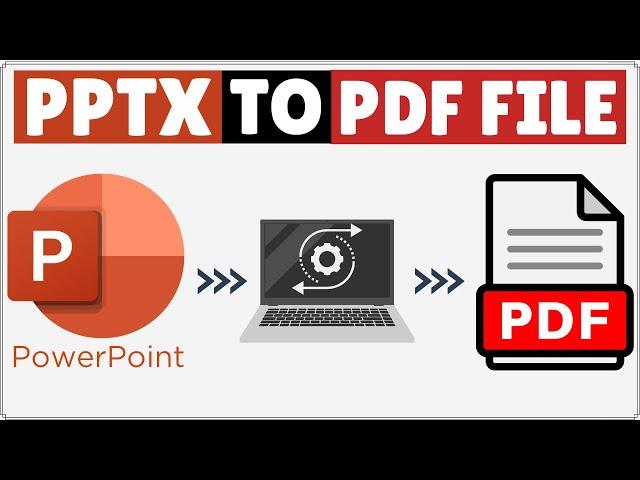 How to Convert PowerPoint PPT to PDF in Laptop