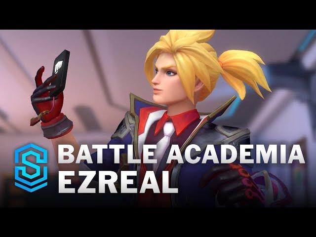 Battle Academia Ezreal Wild Rift Skin Spotlight