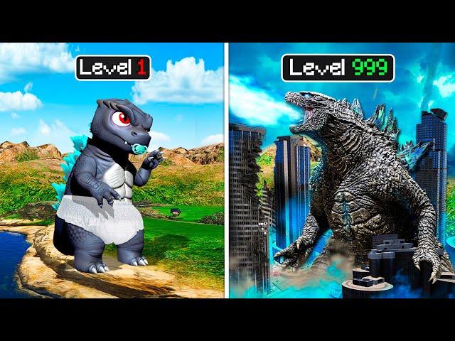 Playing As GODZILLA In GTA 5.. (Mods)