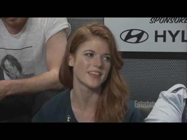 Rose Leslie on Ygritte & Jon Snow Breakup (SDCC 2013)