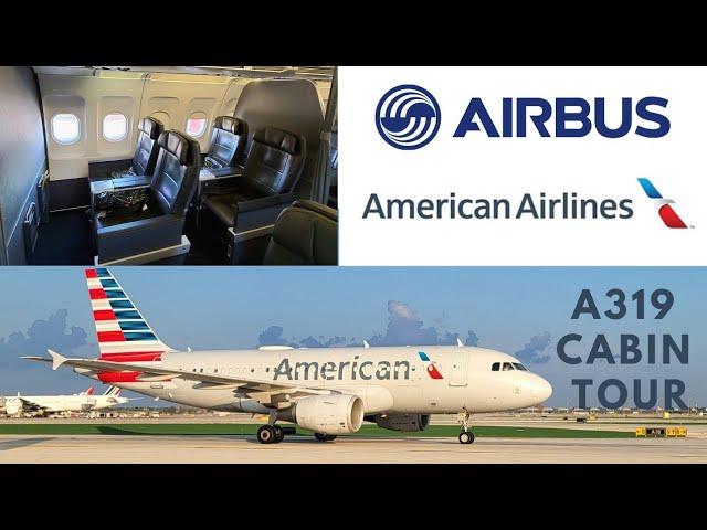 American Airlines Cabin Tour ex Frontier Airbus A319-100