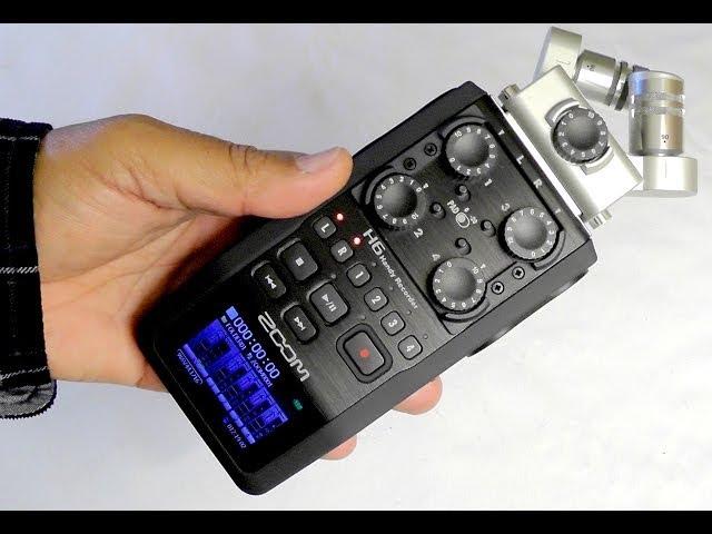 Zoom H6 Handy Recorder - superb 6 track audio recorder in your pocket [Review]